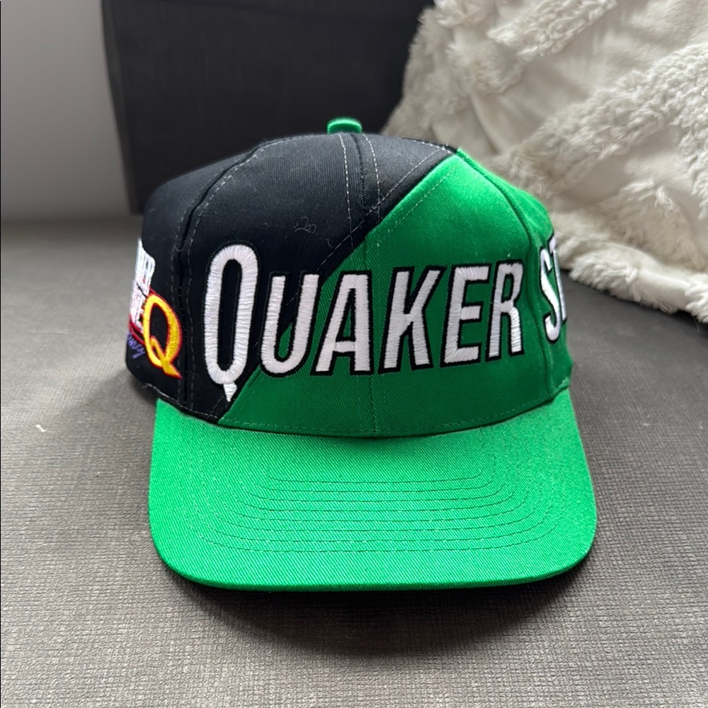 Vintage Quaker State Racing Snapback / 90s / Made In USA